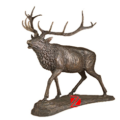 Bronze elk statue DZ-Elk
